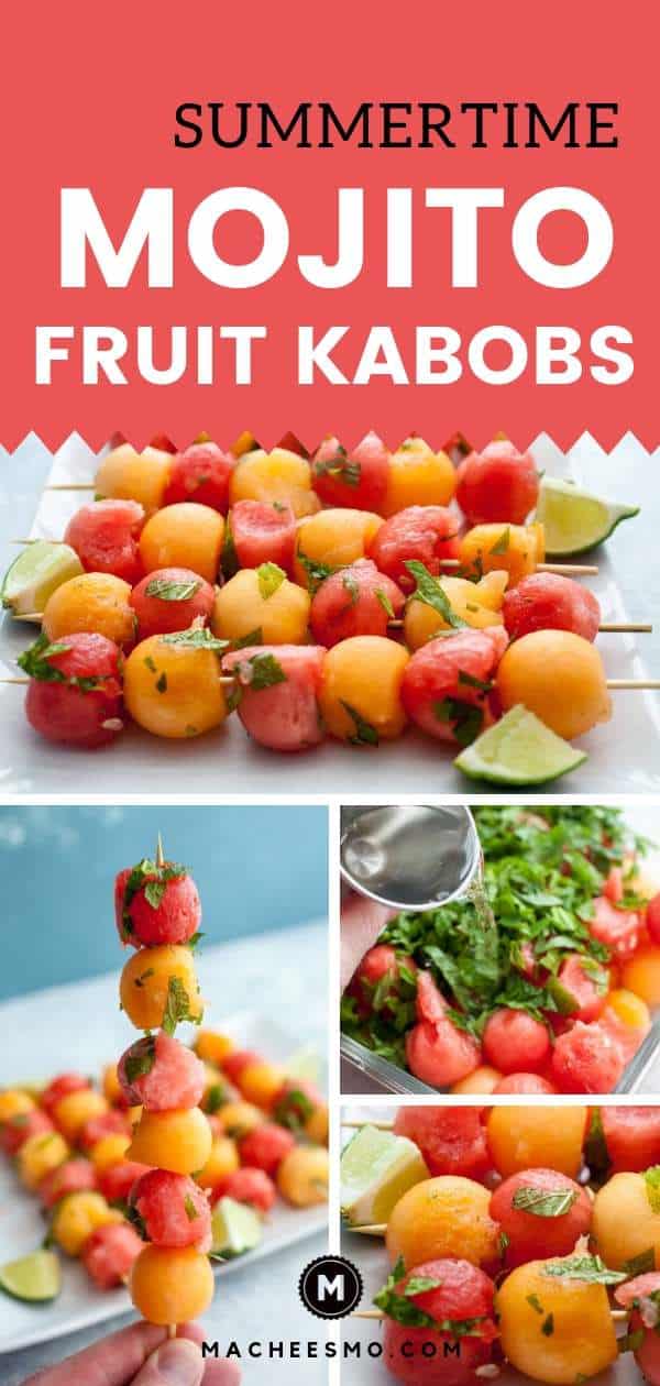 Mojito Fruit Kabobs