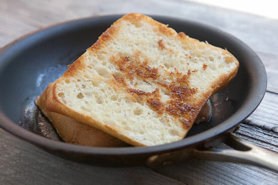 Toasted rolls! - Egg and Tomato Sandwich