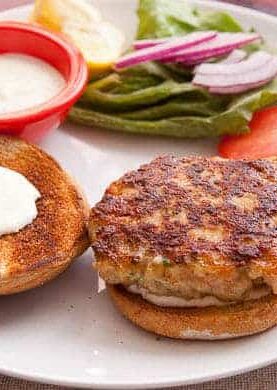 Homemade Shrimp Burgers