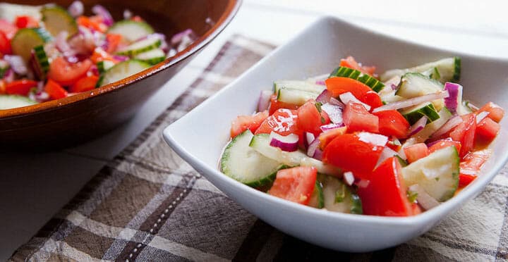 Greek tomato salad