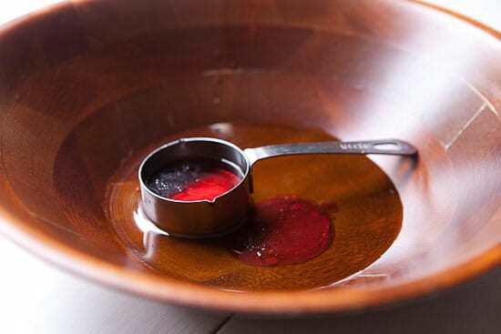 Red wine vinegar pool