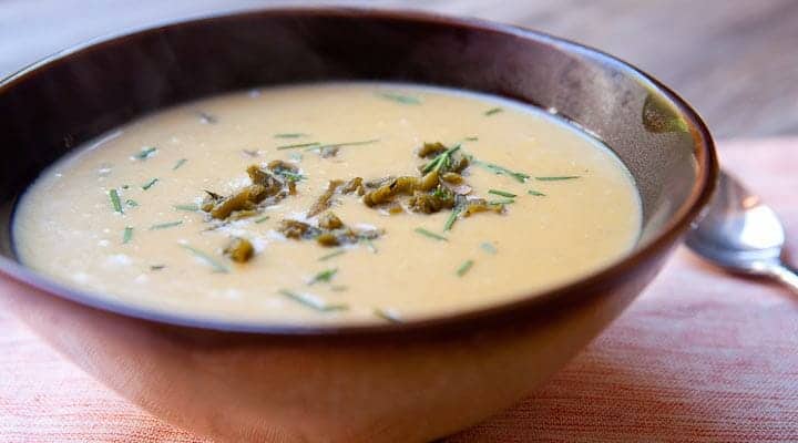 Green Chile Potato Soup