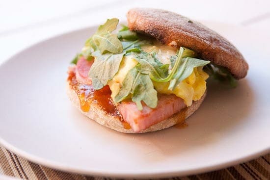 Mango Chutney Breakfast Sandwich