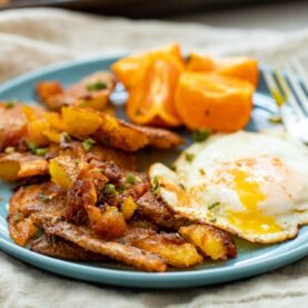 Crispy Breakfast Potatoes for brunch with eggs.