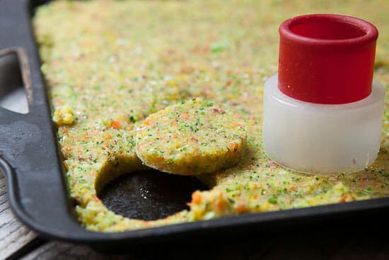 Other shapes encouraged! Homemade Veggie Nuggets