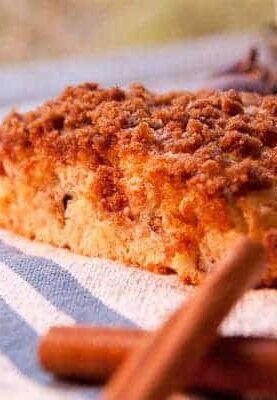 Cinnamon streusel scones with fresh figs because, well, they are delicious.