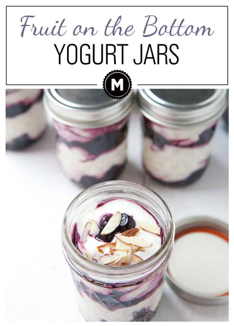 Sick of over-paying for a little crappy sweet syrup in the bottom of your yogurt container? Here's how to make your own in jars. Save money and use real fruit!