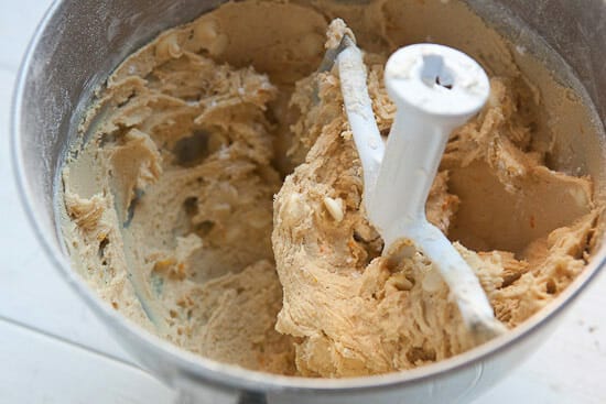 dough for White Chocolate Orange Cookies 