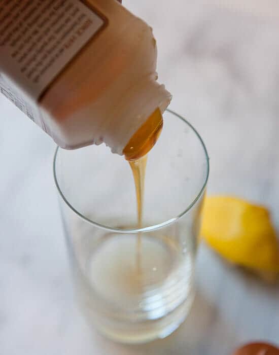 Honey and lemon! Best Tea for a Cold