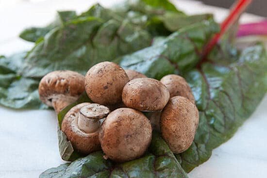 Mushrooms for toast.