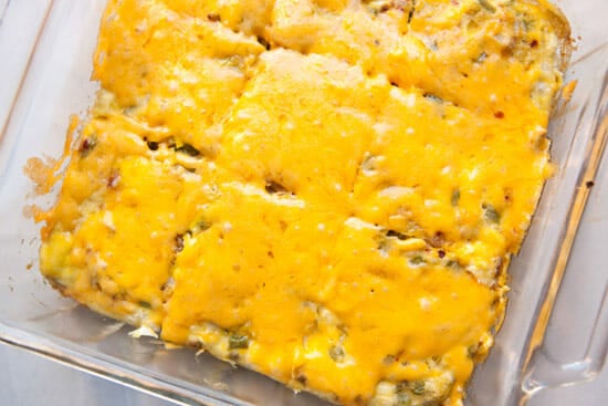 Breakfast sliders cut.