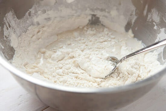 Flatbread dough.