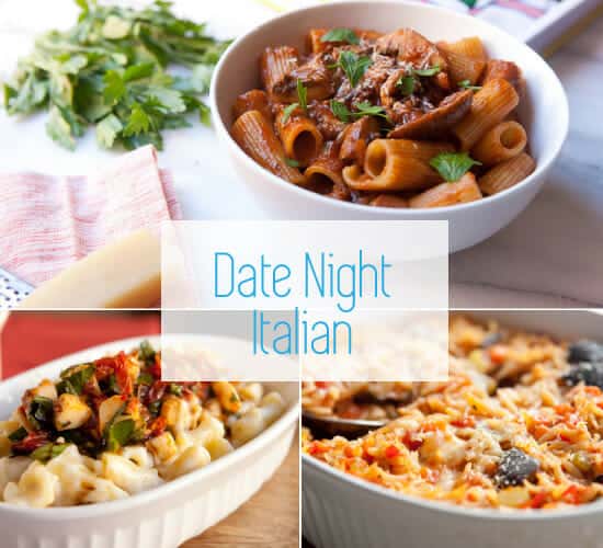 Date night recipes Italian