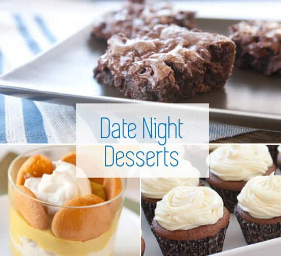 Date night recipe desserts