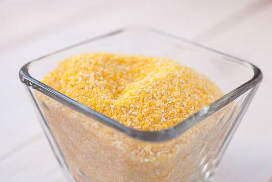 Polenta or grits.