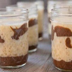 Coconut and Chocolate Tapioca Trifle Jars: If you're going to eat dessert, eat good dessert! These pudding trifles are at the top of my list these days. THey are the perfect portion and worth every second of prep!