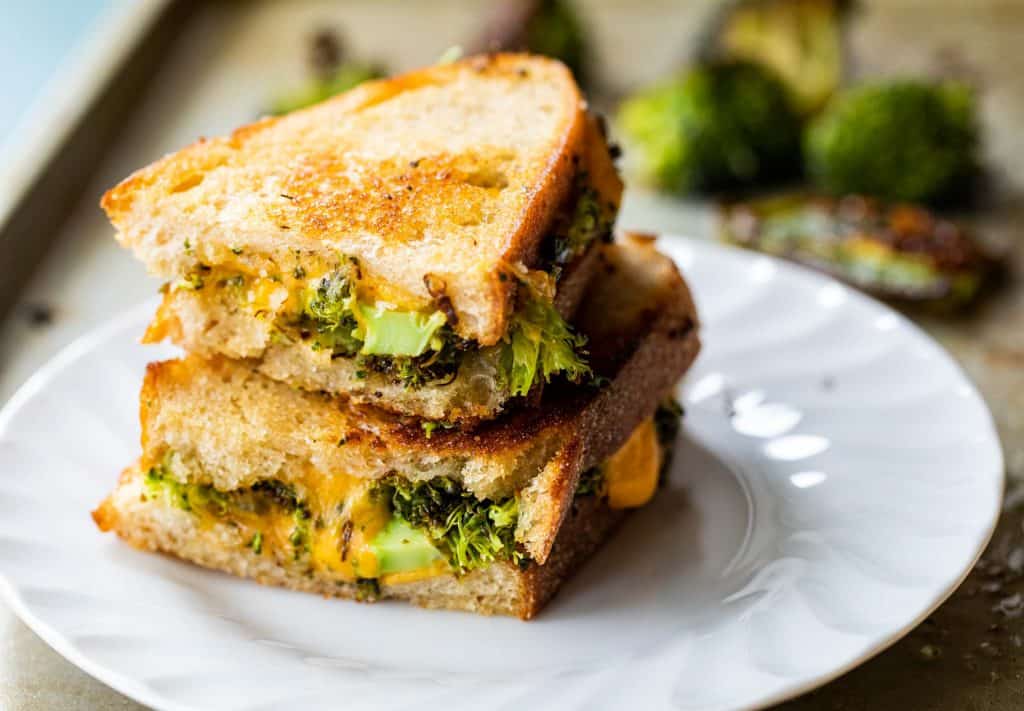 Broccoli Grilled Cheese