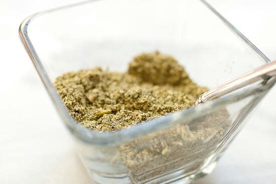 Seaweed seasoning done.