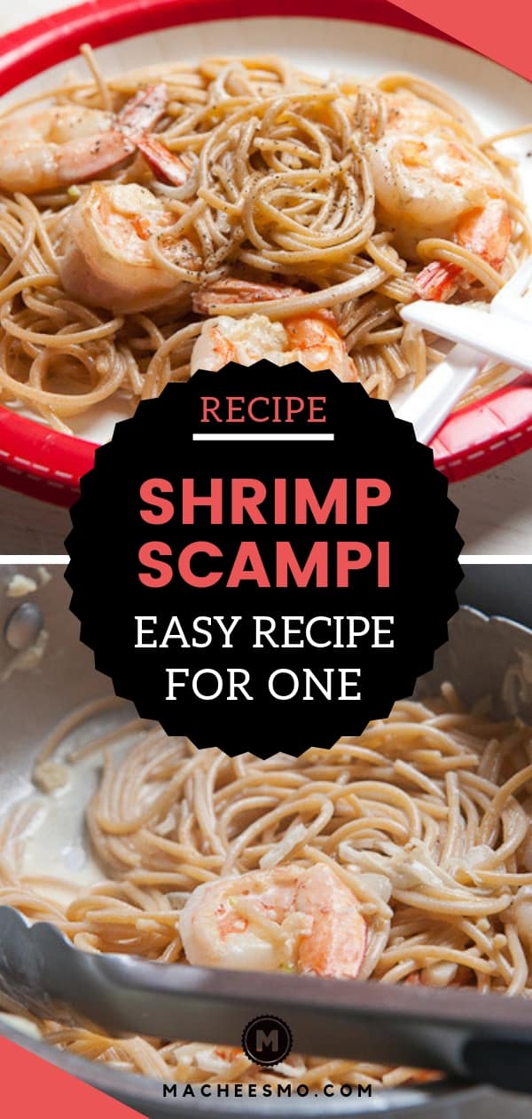 Easy Shrimp Scampi Recipe for One
