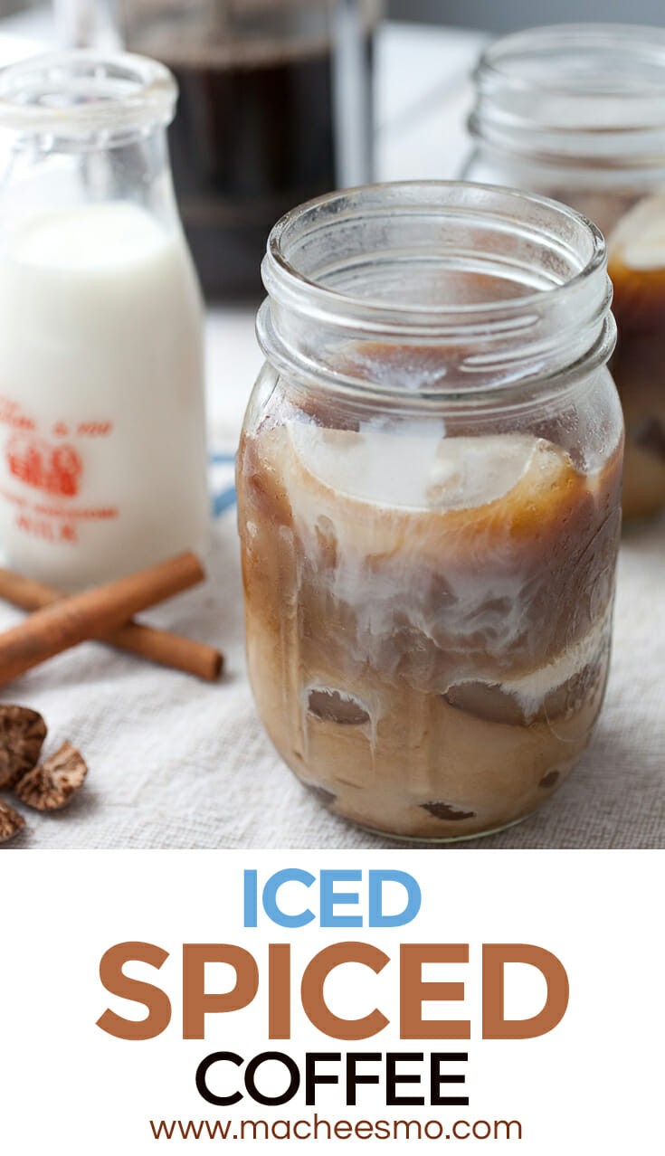 Iced Spiced Coffee: The thing you need to beat the summer heat this year. Make a big batch of it and take it easy.