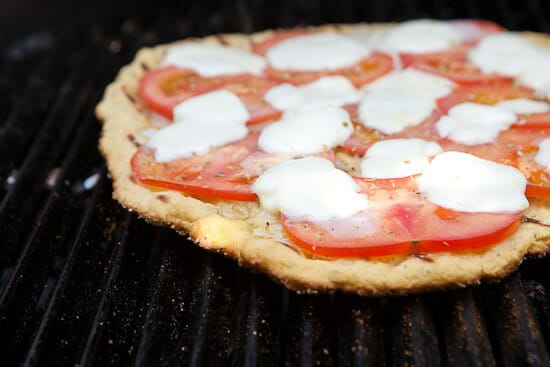 Margherita toppings.