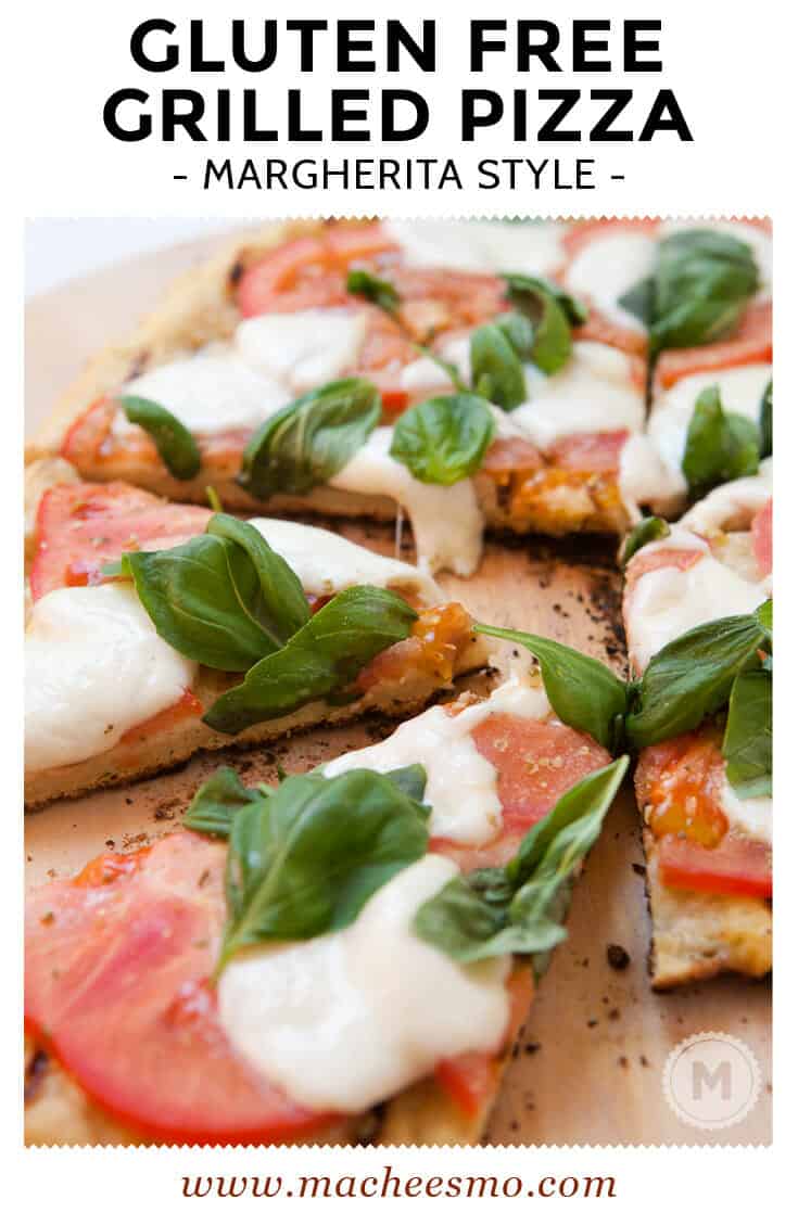 Grilled Gluten Free Pizza: The best way to grill a gluten free pizza to get a super-crispy crust using Bob's Red Mill Gluten Free Pizza Dough.
