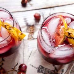 Grilled Fruit Sangria: A great way to change up classic sangria is to grill all the fruit first! It releases the juices and deepens the flavors. Post includes my favorite wine to make sangria!