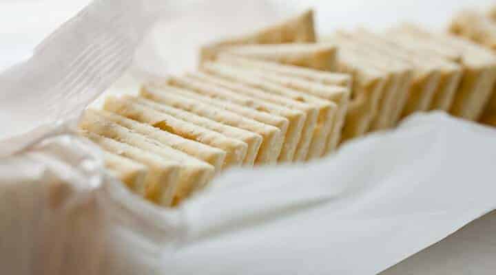 Five Saltine Cracker Recipes! Saltine crackers are one of my favorite quick snacks. Whether you are craving sweet or savory, you can find a quick cracker solution. Recipes include Firecracker snacks, PB&J crackers, ice cream crackers, crusted baked chicken, and saltine cracker brickle!