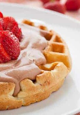 Strawberry Waffles