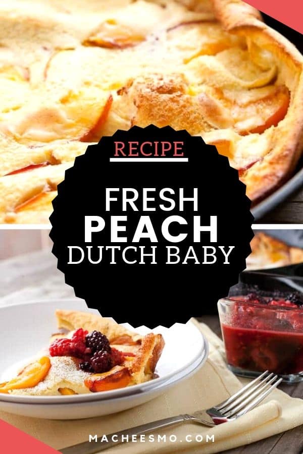 Fresh Peach Dutch Baby