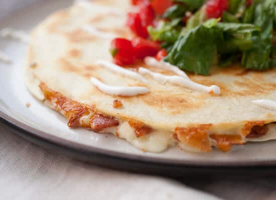 BLT Quesadillas.