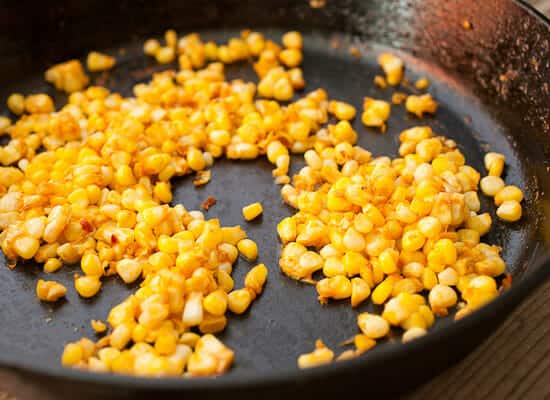 Chipotle Chicken Taco Bowls corn