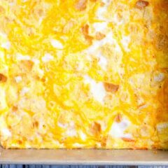 Baby-Friendly Breakfast Casserole baked