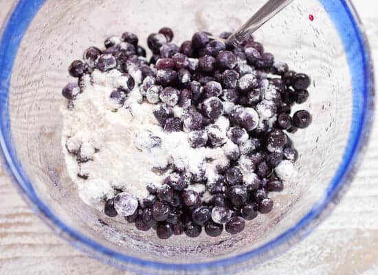 Blueberry mix - Oatmeal Blueberry Muffins for Babies