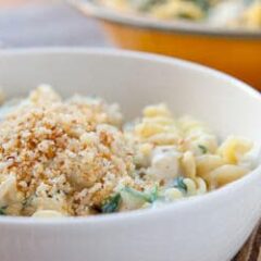 Spinach Artichoke Fusilli