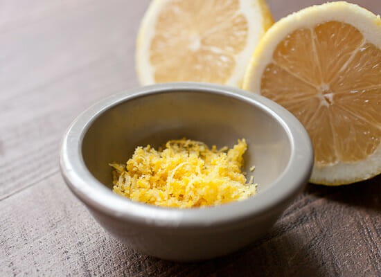 Lemon zest - 30 Minute Crispy Chicken Recipe with Pasta