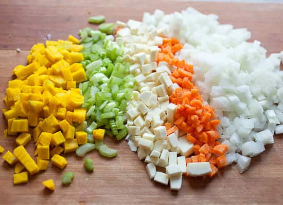 Root Vegetable Stew Veggie Chopping