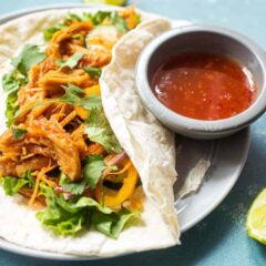 Sweet Chili Chicken Wraps