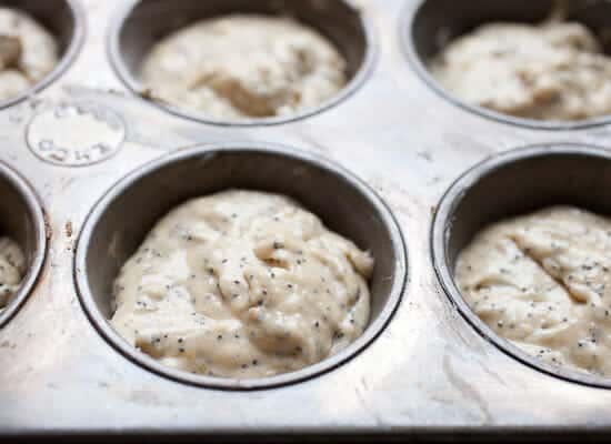 Banana Poppy Seed Muffins