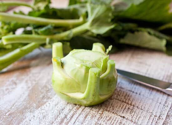 How to Eat Kohlrabi prep