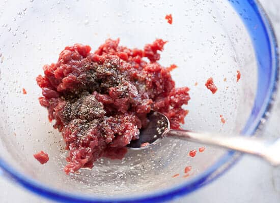 Seasoning Steak Tartare