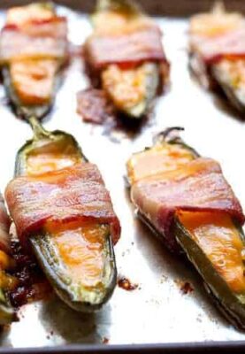 Baked Jalape&ntilde;o Poppers