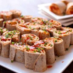 Buffalo Chicken Pinwheels