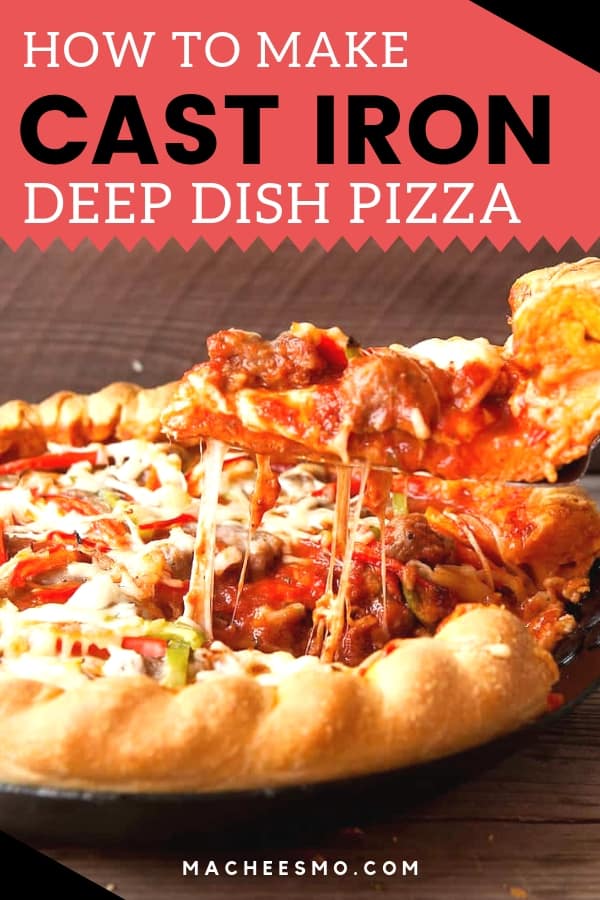 Cast Iron Deep Dish Pizza