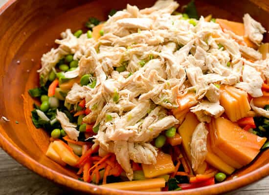 Easy Thai Chicken Salad
