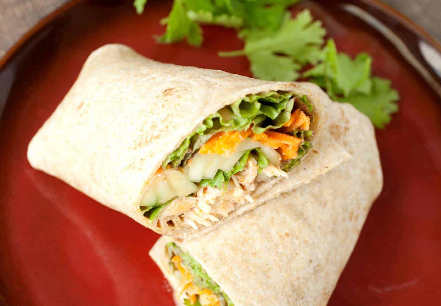 Baja Chicken Wraps - Pregnancy Meals