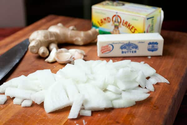 Vegetables for Butter Chicken