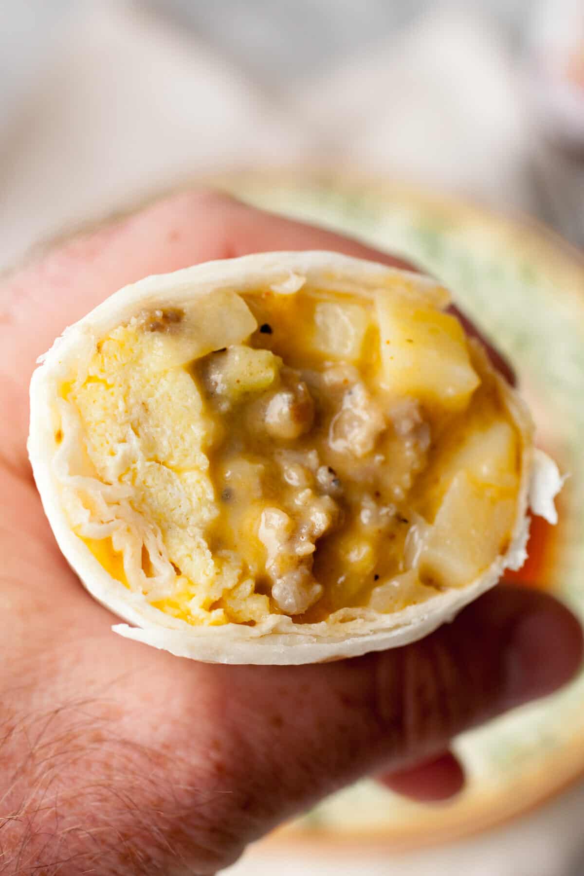 Make Ahead Freezer Breakfast Burritos 