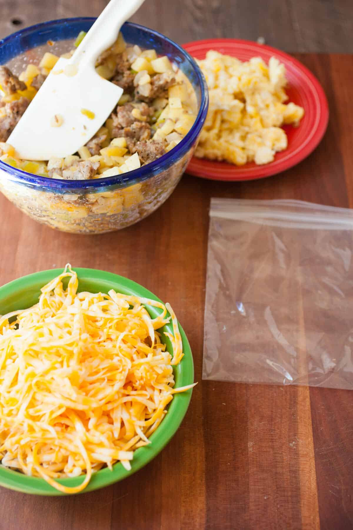 Make Ahead Freezer Breakfast Burritos