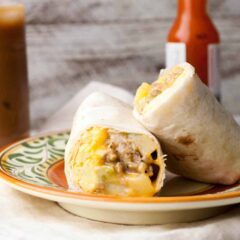 Make Ahead Breakfast Burritos: These are a great weekday breakfast idea. Be sure to check out my easy trick for making your burrito taste as fresh and delicious as possible! | macheesmo.com